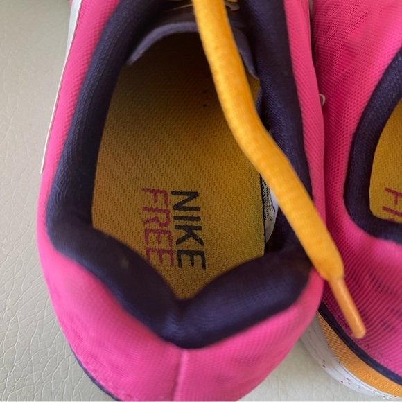 Nike Free Tri Fit 3 Pink and orange size 6 - Picture 7 of 12